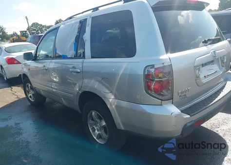 2006 Honda Pilot Ex from USA, damaged, VIN 5FNYF28406B046653